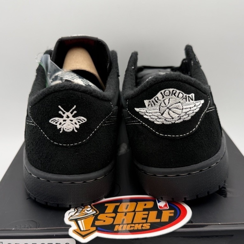 Nike Air Jordan 1 Low OG SP Travis Scott Black Phantom DM7866-001 Sneaker - Picture 8 of 8